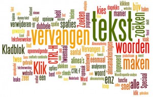 word-cloud tekst